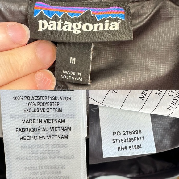 Patagonia Mixed Media Snap-T Pullover Medium Forge Grey Sherpa Quilted Jacket M - Picture 14 of 16